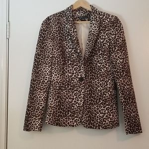 Leopard print Blazer